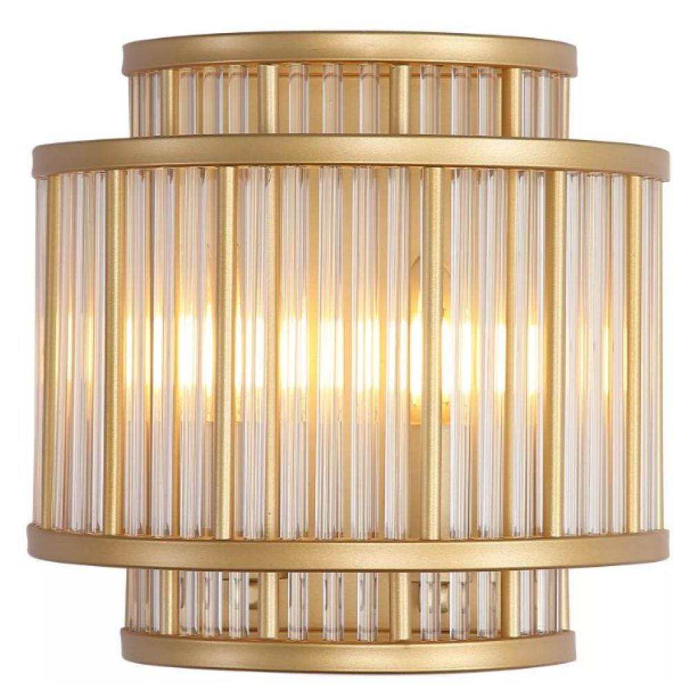 klasicky elegantny obciansky zlaty stenovy lampa osvetlenie skleny krsital kristalova tyc naladove svetlo osvetlenie obyvacia izba spalna luxus.jpg